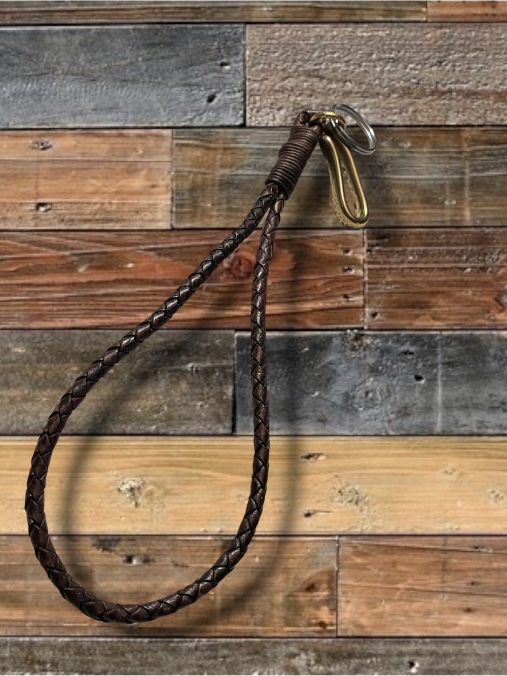 🔥🔥HAND CRAFTED LEATHER/ BRASS KEYCHAIN #1🔥🔥